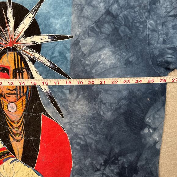 Tenessee River Vintage Single Stitch Tee Shirt Native American Branded Size XXL - Picture 3 of 7